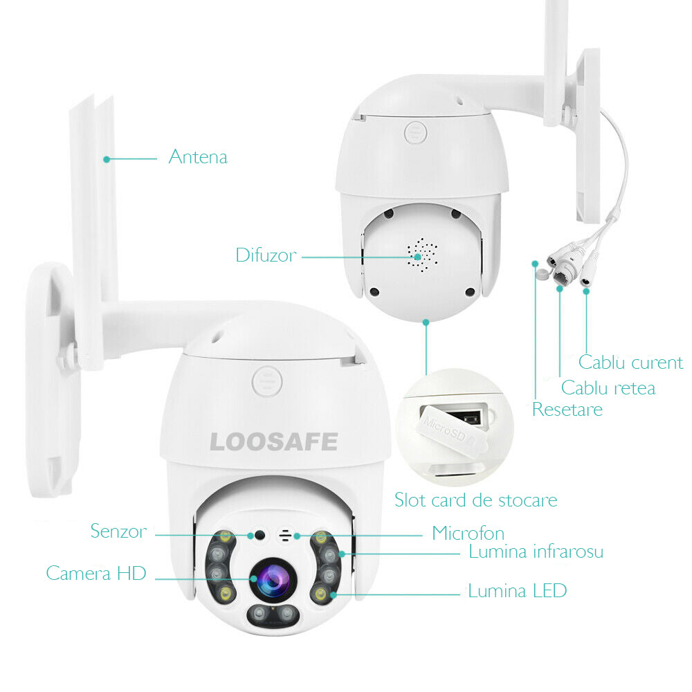 Camera de supraveghere WIFI Loosafe 20HS Pro Camera de supraveghere WIFI Loosafe 20HS Pro